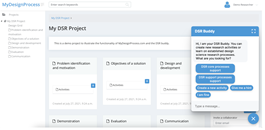 DSR Buddy: A Conversational Agent Supporting Design Science Research Activities