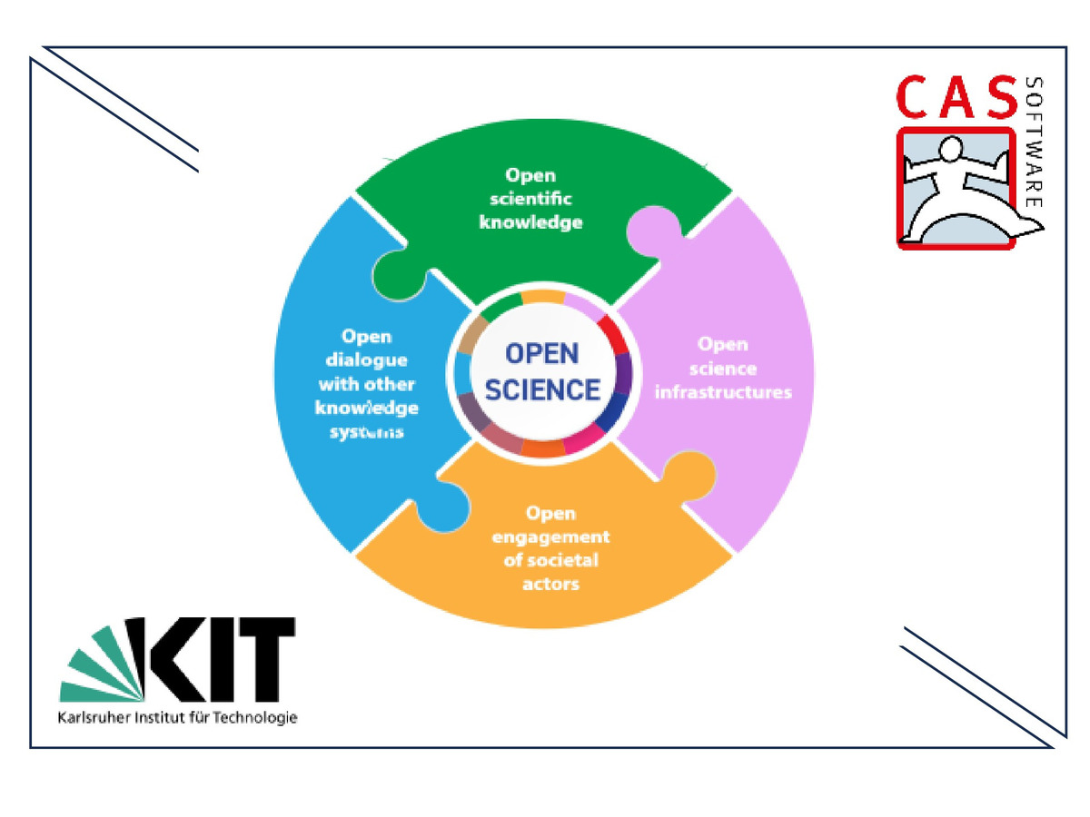 New Job Opportunity:  Research Assistant Position “Open Science” in cooperation between CAS Software AG and KIT 